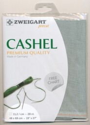  Zweigart Cashel 28.  718  - Confederate Grey