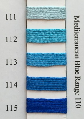 Needlepoint  111.    - Mediterranean Blue