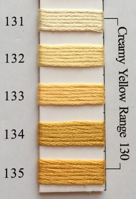 Needlepoint  134.    - Creamy Yellow