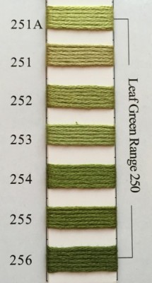 Needlepoint  252.    - Leaf Green
