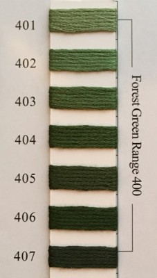 Needlepoint  401.    - Forest Green
