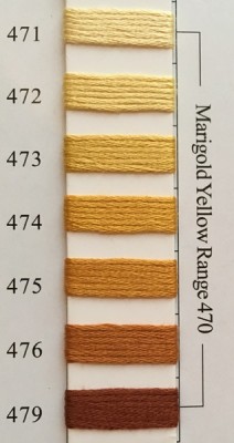 Needlepoint  479.     Marigold Yellow