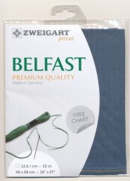  Zweigart Belfast 32.  578   Blue Spruce